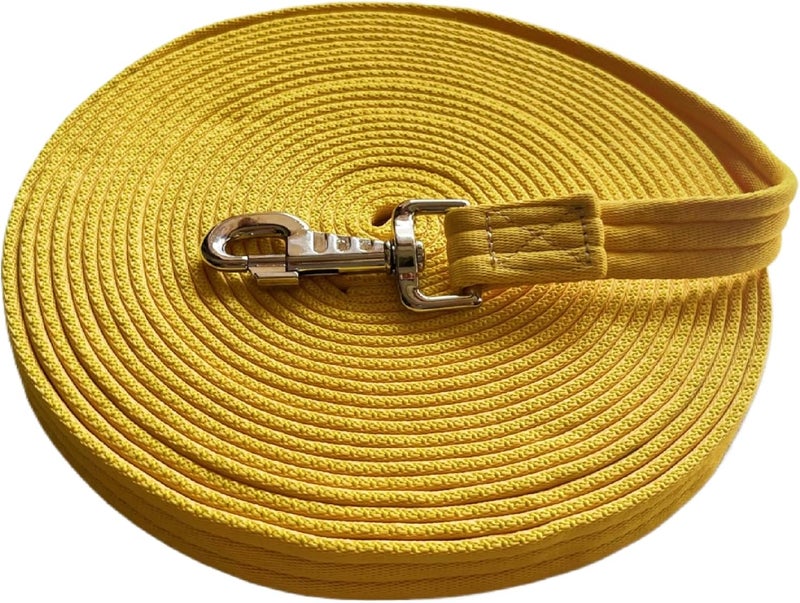 ALLZSMOOTHLY Horse Training Lunge Line with Alloy Trigger Buckle for Accurate Equestrian Training of 32.8 ft(10 Meters) - Image 1